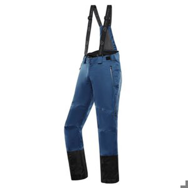 Kalhoty dámské dlouhé ALPINE PRO FELERA s membránou PTX modré Velikost: XS