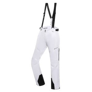 Kalhoty dámské dlouhé ALPINE PRO OSAGA s membránou PTX bílé Velikost: L