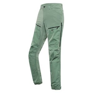 Kalhoty pánské dlouhé ALPINE PRO ZARM zelené Velikost: 46