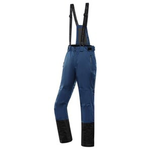 Kalhoty pánské dlouhé ALPINE PRO FELER s membránou PTX modré Velikost: XS