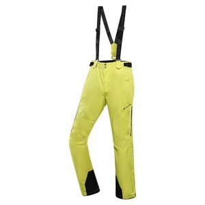 Kalhoty pánské dlouhé ALPINE PRO OSAG s membránou PTX zelené Velikost: S