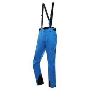 Kalhoty pánské dlouhé ALPINE PRO OSAG s membránou PTX modré Velikost: L