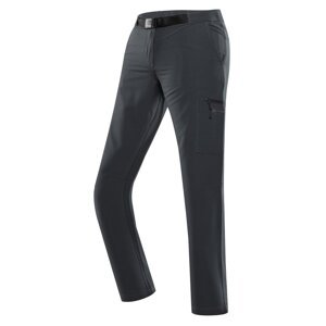Kalhoty dámské ALPINE PRO CORBA softshellové šedé Velikost: 40