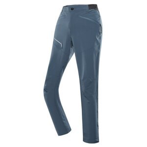 Kalhoty pánské dlouhé ALPINE PRO RAMEL rychleschnoucí modré Velikost: 48