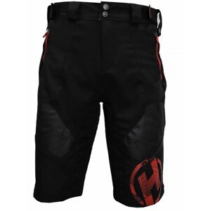 Kalhoty krátké pánské HAVEN RAINBRAIN černo/červené Varianta: XXL