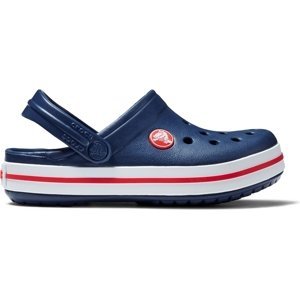 Dětské boty crocs crocband clog k tmavě modrá/červená 33-34