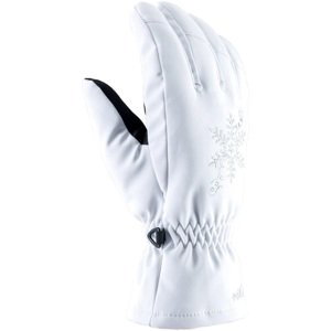 Dámské lyžařské rukavice viking aliana bílá 7