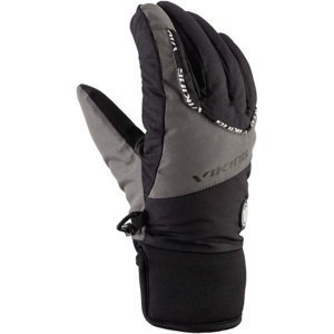 Dětské zimní rukavice viking fin tmavě šedá/černá 6