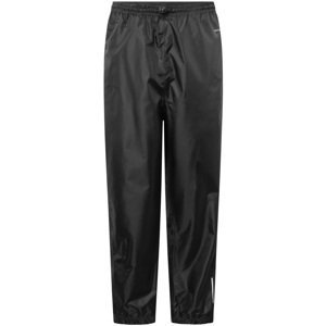 Pánské outdoorové kalhoty viking rainier full zip černá xxl