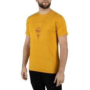 Pánské tričko z bambusu viking hopi žlutá l