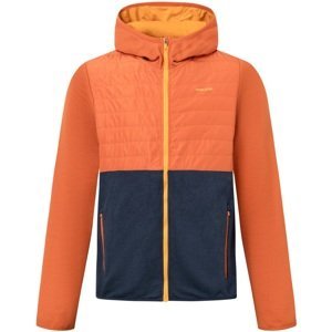 Pánská outdoorová bunda viking creek oranžová/tmavě modrá xl