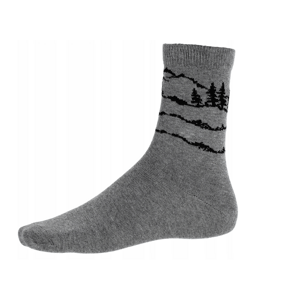 Pánské ponožky viking boosocks mid man šedá 39-41