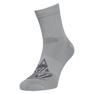 Unisex enduro ponožky silvini orino šedá 36-38