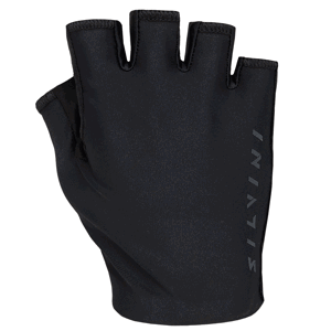 Unisex cyklistické rukavice silvini sarca černá s