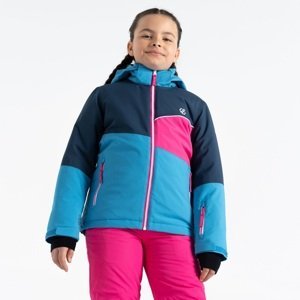 Dětská zimní lyžařská bunda dare2b steazy modrá/růžová 122-128
