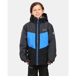 Chlapecká lyžařská bunda kilpi ateni-jb tmavě šedá 146