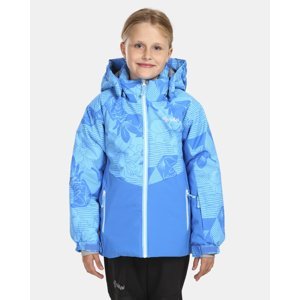 Dívčí lyžařská bunda kilpi samara-jg modrá 134-140