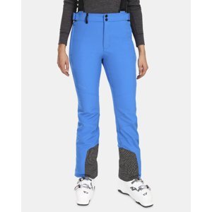 Dámské softshellové lyžařské kalhoty kilpi rhea-w modrá 36s