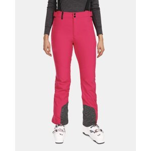 Dámské softshellové lyžařské kalhoty kilpi rhea-w růžová 46