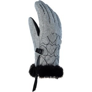 Dětské lyžařské rukavice viking meris šedá 3