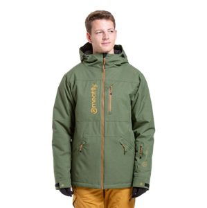 Pánská snb & ski bunda meatfly helios zelená l