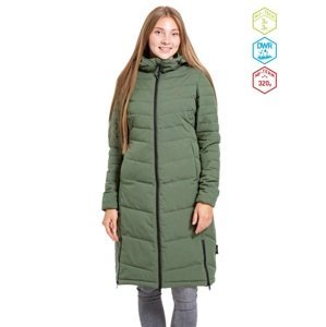 Dámský zimní kabát meatfly olympa zelená xs
