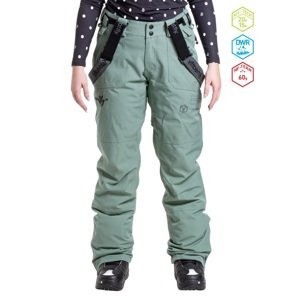 Dámské snb & ski kalhoty meatfly foxy zelená xl
