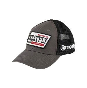 Kšiltovka meatfly caleb trucker, racing grey one size