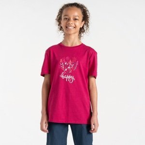 Dětské tričko dare2b trailblazer tmavě růžová 110-116