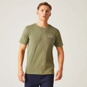 Pánské tričko regatta cline viii khaki 5xl