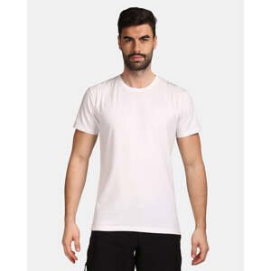 Pánské bavlněné tričko kilpi promo-m bílá xl