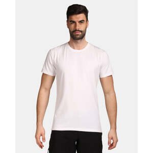 Pánské bavlněné tričko kilpi promo-m bílá xxl