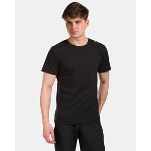 Pánské bavlněné tričko kilpi promo-m černá xxl