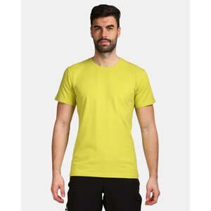 Pánské bavlněné tričko kilpi promo-m světle zelená 3xl