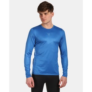 Pánské funkční triko s dlouhým rukávem kilpi spoleto-m modrá xxl