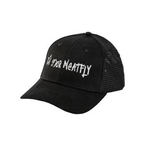 Kšiltovka meatfly caleb trucker, die for mf black one size