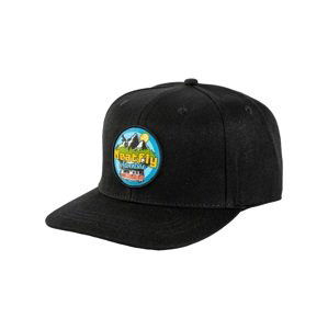 Kšiltovka meatfly tyler snapback černá one size