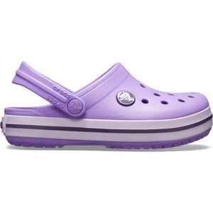 Dětské boty crocs crocband clog fialová 28-29