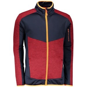 Pánská fleecová mikina gts 3018 červená 3xl