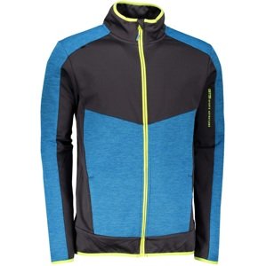 Pánská fleecová mikina gts 3018 modrá 3xl