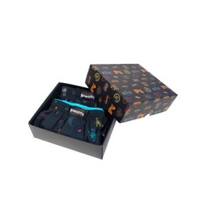 Pánské trenýrky meatfly agostino - double pack dárkové balení sanchez s