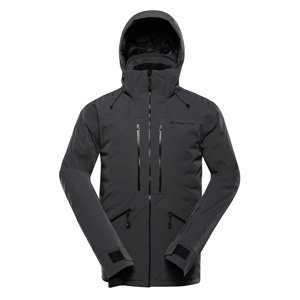 Pánská lyžařská bunda s membránou ptx snow alpine pro reas tmavě šedá 4xl
