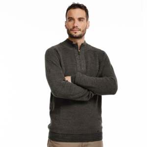 Pánský svetr bushman sakari khaki 4xl