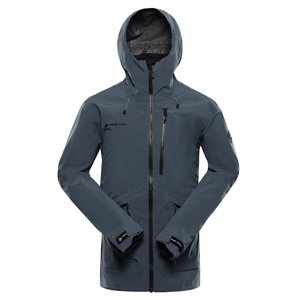 Pánská nepromokavá bunda s ptx membránou alpine pro zarr tmavě šedá 3xl