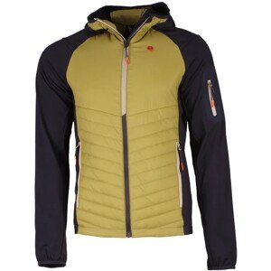 Pánská zateplená mikina gts 405951 khaki 3xl