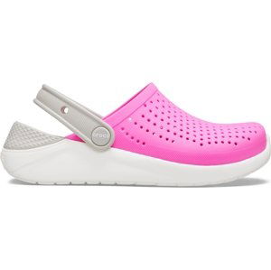 Dětské boty crocs literide clog růžová/bílá 33-34