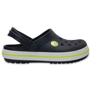 Dětské boty crocs crocband clog k tmavě modrá/zelená 33-34