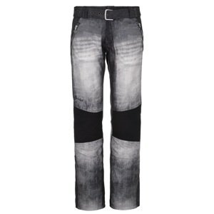 Dámské zimní softshellové kalhoty kilpi jeanso-w černá 38