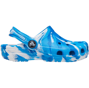 Dětské boty crocs classic marbled modrá 33-34