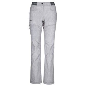 Dámské lehké outdoorové kalhoty kilpi mimicri-w světle šedá 40